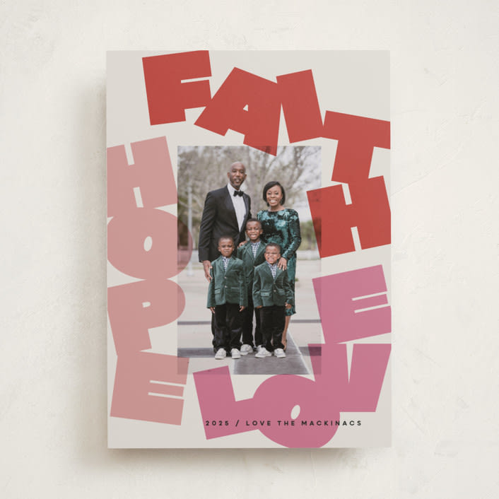 "Fun New Year" - Holiday Cards in Gumdrop by Lori Wemple - Front