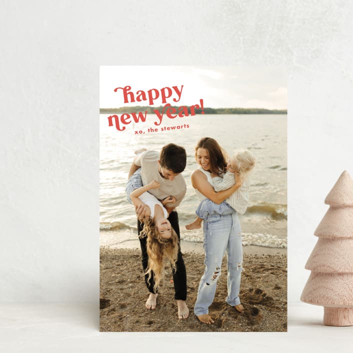"Very Merry Together" - Holiday Cards in Stocking by Megan Davis - Front