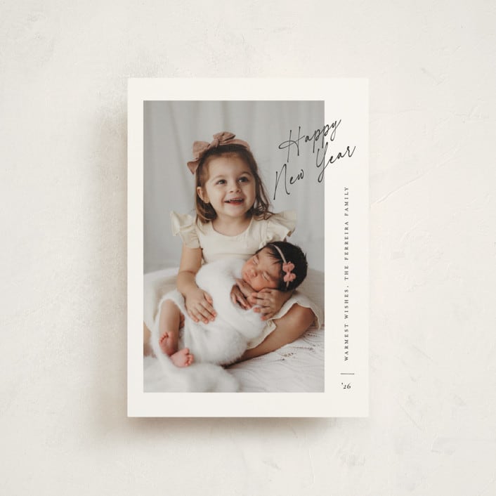 "Charming" - Holiday Cards in Snow by Ana de Sousa - Front