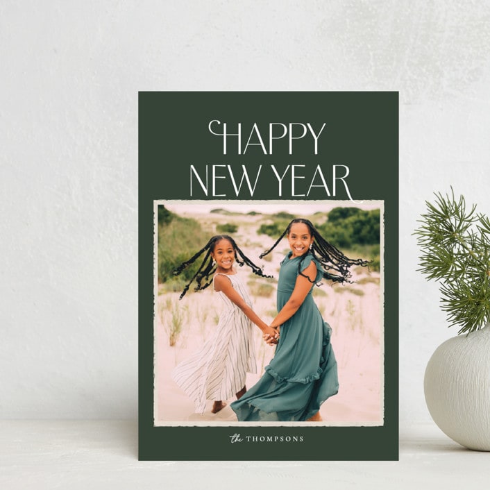 "Frances" - Holiday Cards in Forest by Robert and Stella - Front