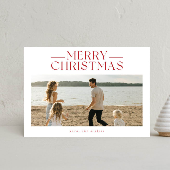 "Red" - Holiday Cards in Holly by Darryl Don Doctor - Front
