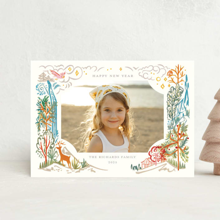 "Lush Forest" - Holiday Cards in Coast by Morgan Ramberg - Front