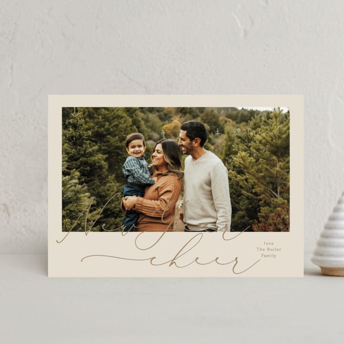 "God is so good" - Holiday Cards in Eggnog by Rebecca Durflinger - Front