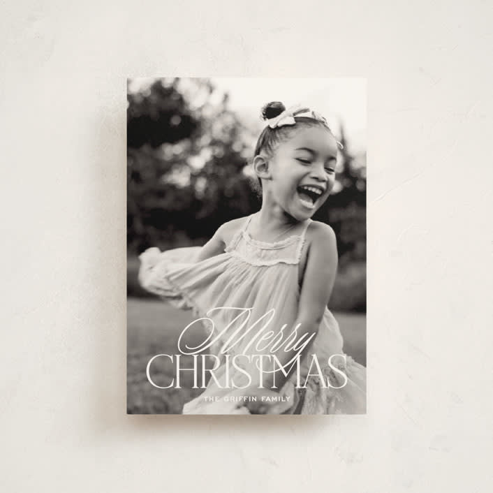 "Marylebone" - Holiday Cards in Snow by Annie Shapiro - Front