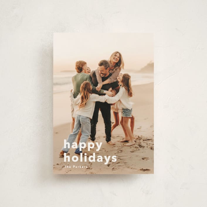 "Holiday Fun!" - Holiday Cards in Cotton by Angela Thompson - Front