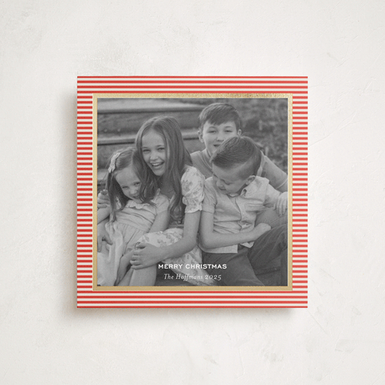 "Spirit" - Holiday Cards in Ruby by Annie Shapiro - Front