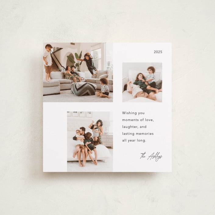 "Lasting Memories" - Holiday Cards in Winter by Kelly Williams - Front