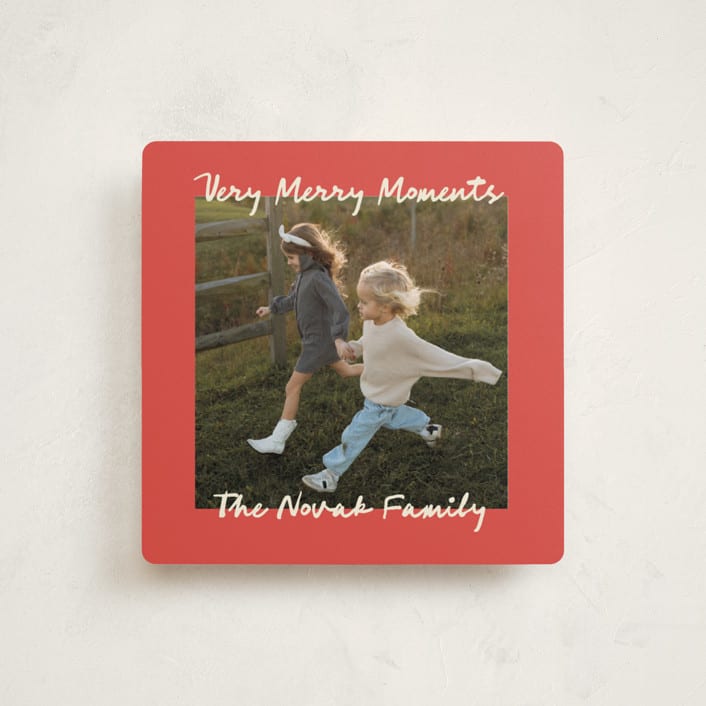 "Merribelle" - Holiday Cards in Stocking by Jelena Vuletic - Front