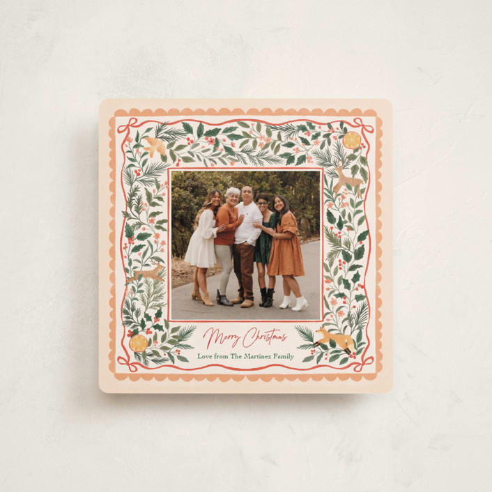 "Garden Folk" - Holiday Cards in Autumn by Elly - Front