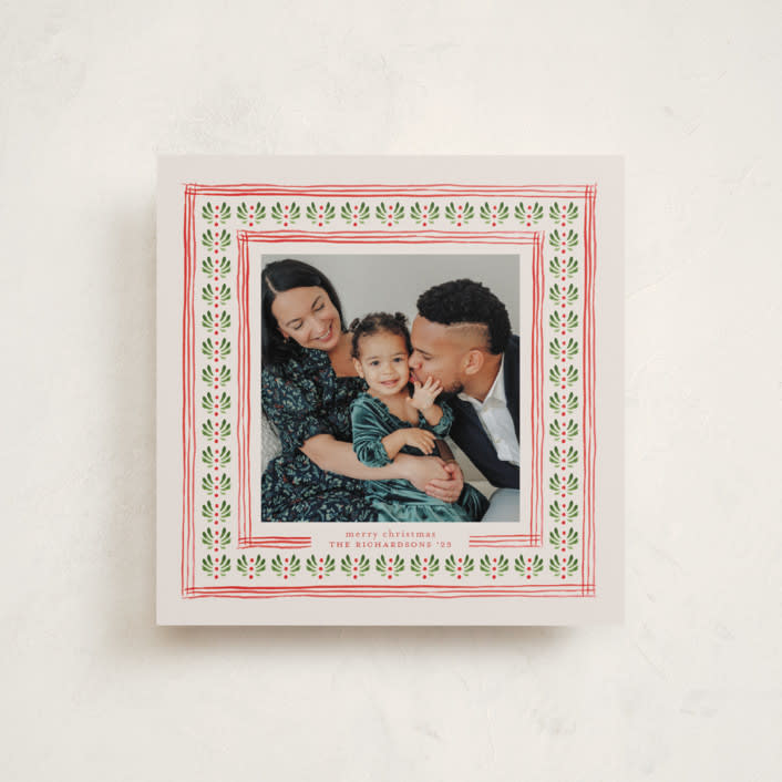 "Little Details" - Holiday Cards in Santa by Claudia Orengo - Front