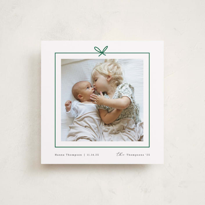 "Christmas Present" - Holiday Cards in Fir by Ghazal Ali - Front