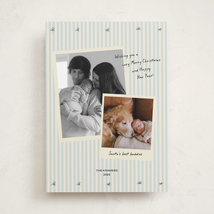 "Vintage Album" - Holiday Cards in Ice by Helena Vitto - Front