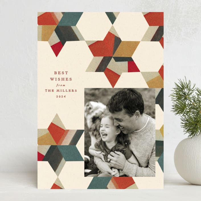 "paper craft" - Holiday Cards in Cinnamon by Sumak Studio - Front