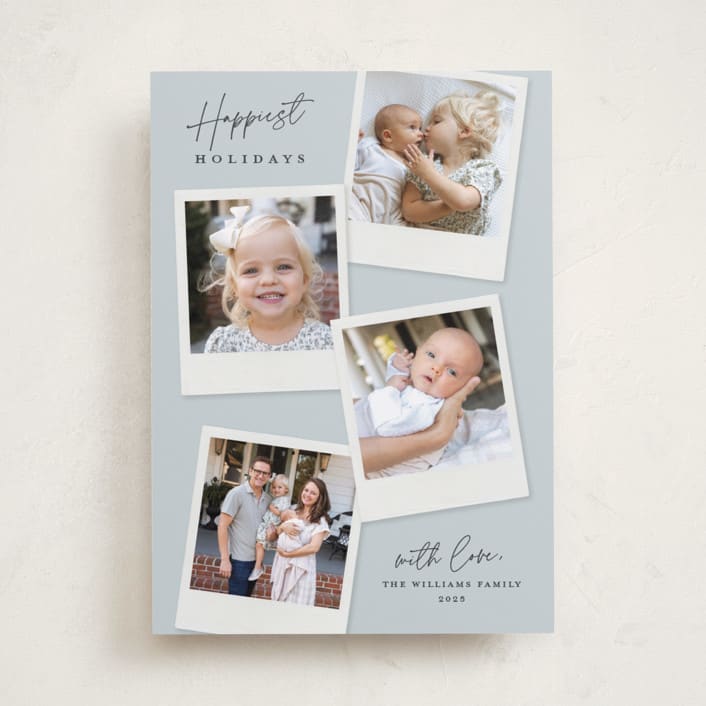 "Instant Elegance" - Holiday Cards in Ice by Kerry Doyle - Front