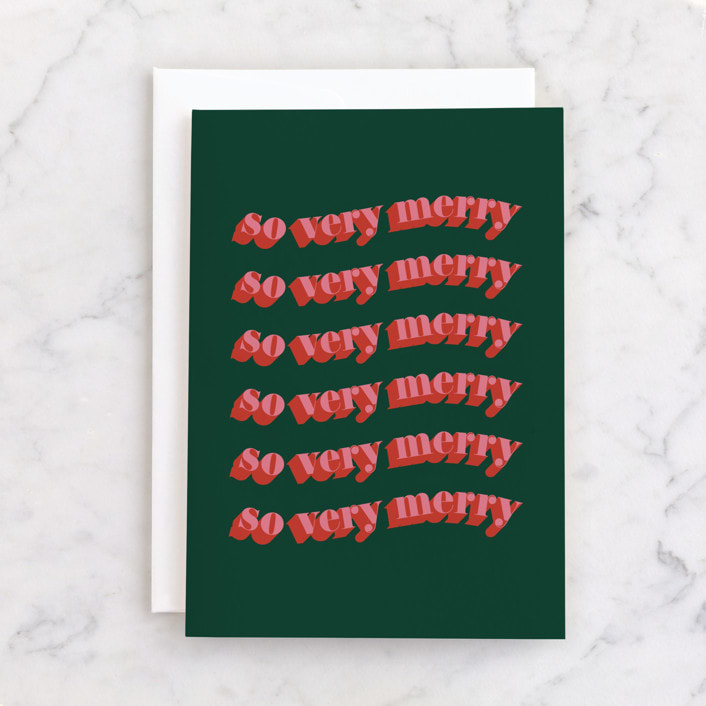 "Grooving Wishes" - Single Greeting Cards in Forest by Shari Margolin - Front