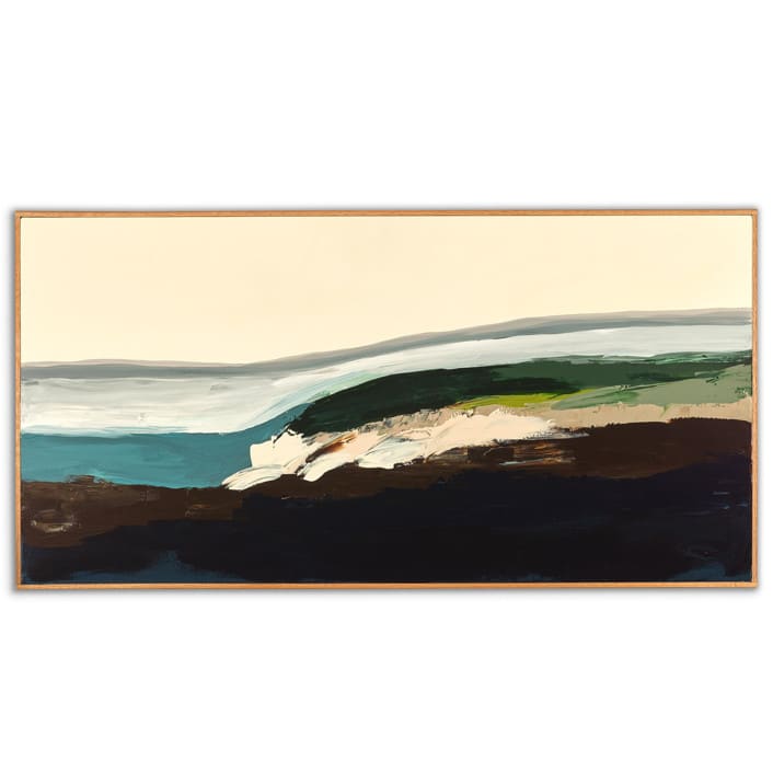"Monterey Bay Series Large" - Original Painting in multicolor by Caryn Owen