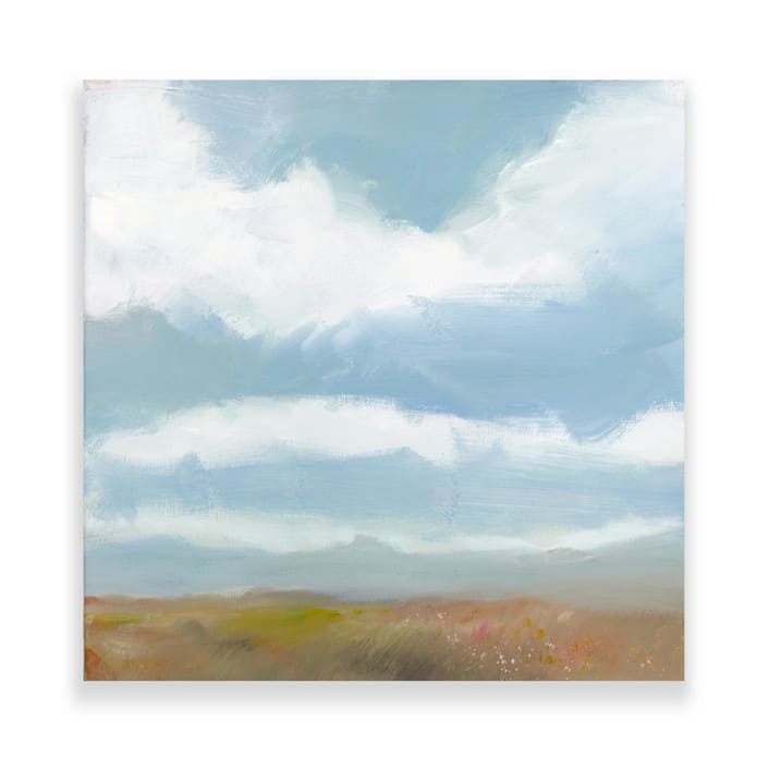 "Prairie Square" - Original Painting in multicolor by Lindsay Megahed