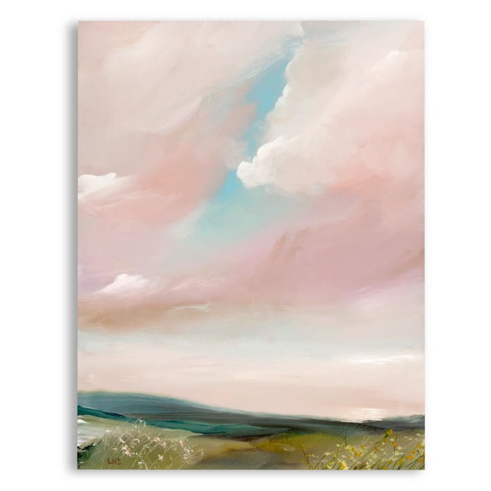 "Daybreak" - Original Painting in multicolor by Lindsay Megahed