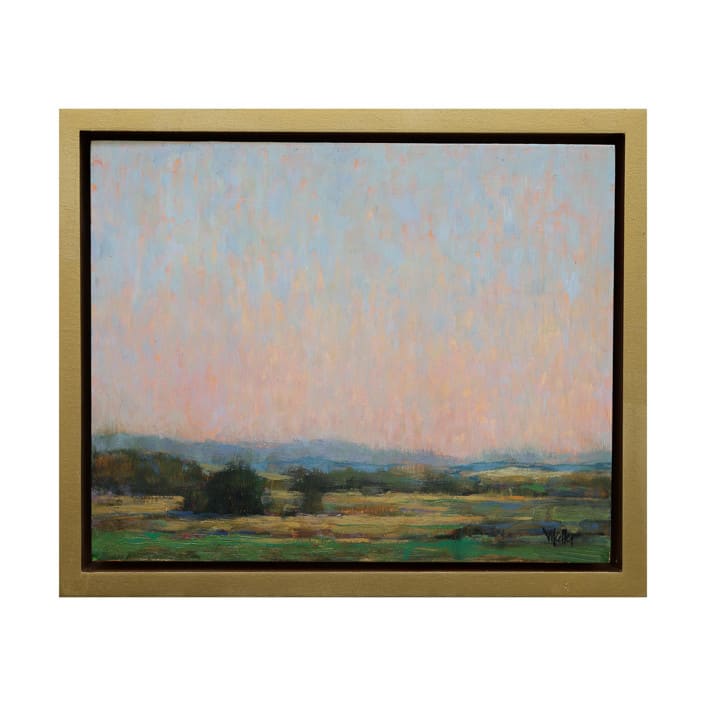 "Morning Light" - Original Painting in pink by Wendy Keller