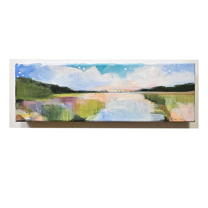 "Across The Sun" - Original Painting in multicolorassorted-colors by AlisonJerry