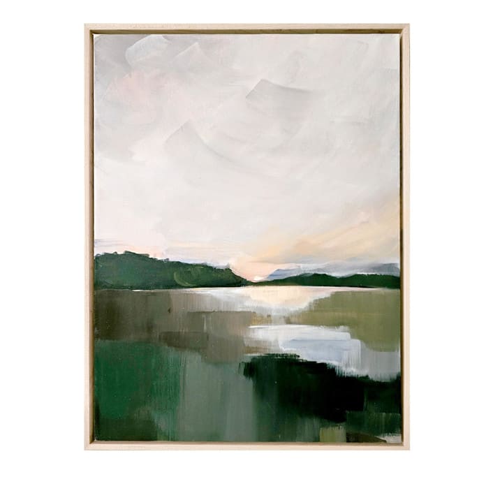 "Sun In Twilight" - Original Painting in multicolorassorted-colors by AlisonJerry