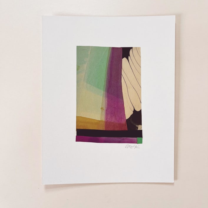 "Mariposa" - Original Mixed Media in multicolorassorted-colors by Morgan Kendall
