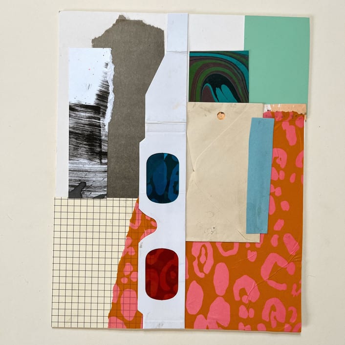 Double Vision Original Mixed Media by Morgan Kendall | Minted