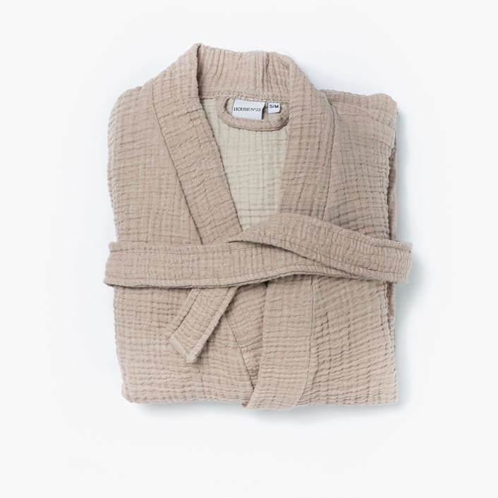 Alaia Robe - Mushroom Oatmeal (S/M) by HOUSE NO.23