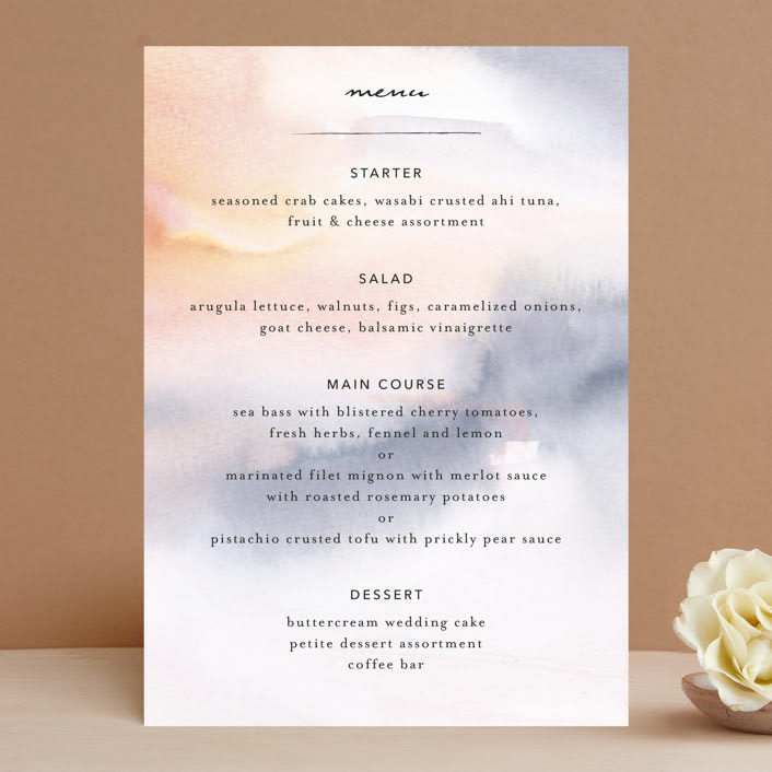 "Soaring" - Menus in Sunset by Lindsay Megahed - Front