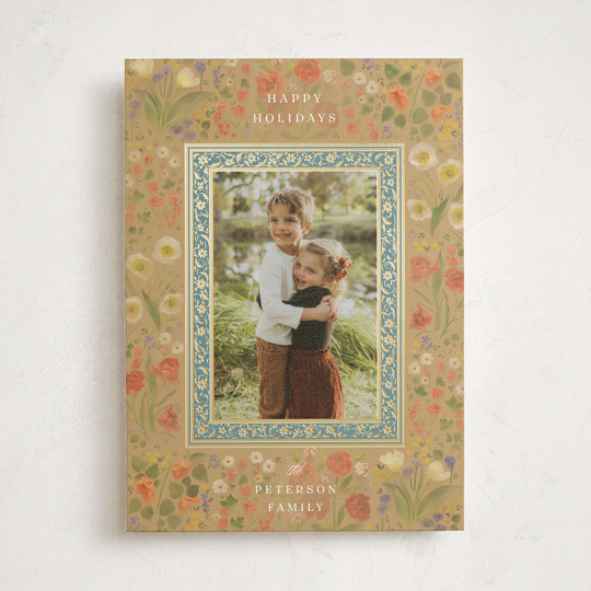 "Pardis" - Minted x The Met Holiday Cards in Caramel by Robert and Stella - Front