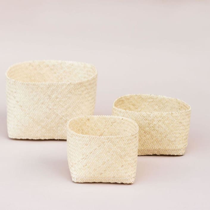 Catchall Woven Storage Organizer by Jennifer Abelev