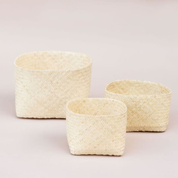 Catchall Woven Storage Organizer by Jennifer Abelev