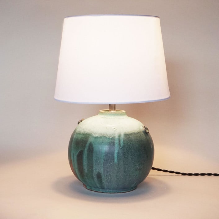 Olive Moon Lamp by Jenny Mulder