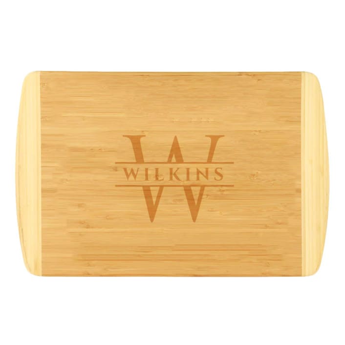 Custom Bamboo Cutting Board by Papel Custom Design