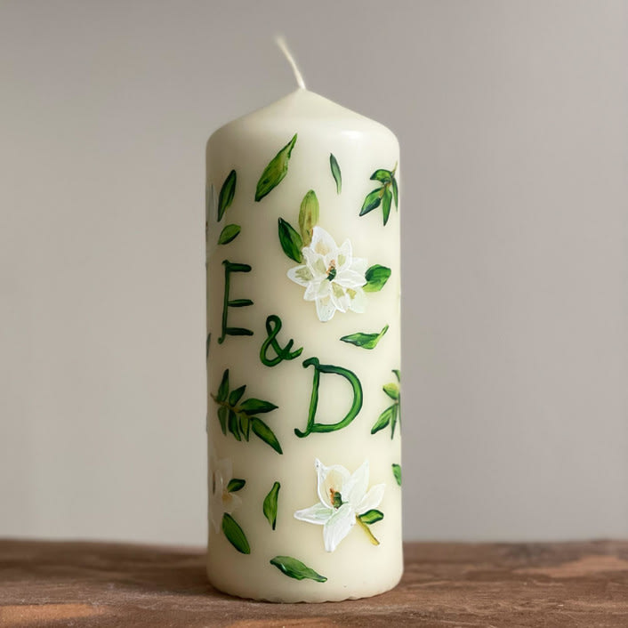 Pillar Candle by Ashley Myers