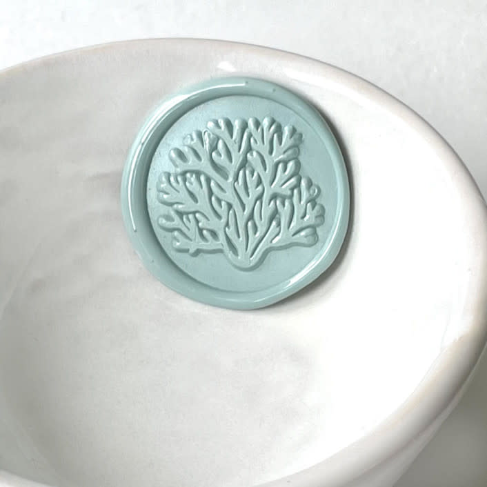 "Coral Wax Seal  Pack of 10, Customizable Color" - Wax Seals in multicolorassorted-colors by Abby Choi