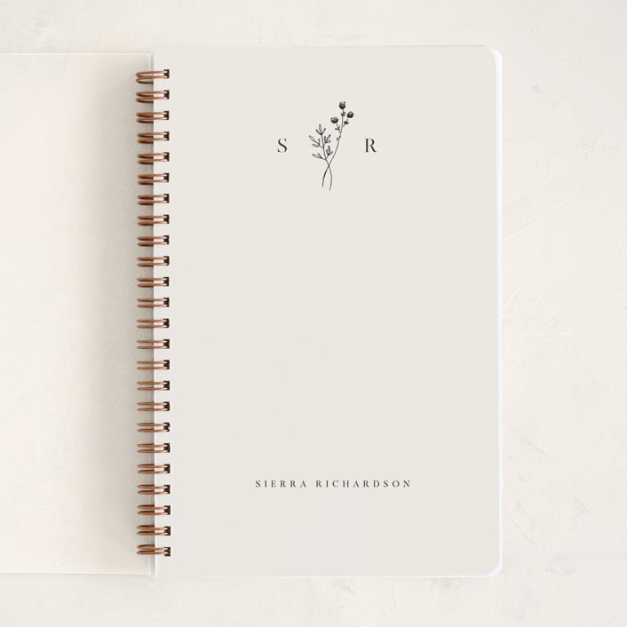 Botanical Monogram by Kelly Schmidt
