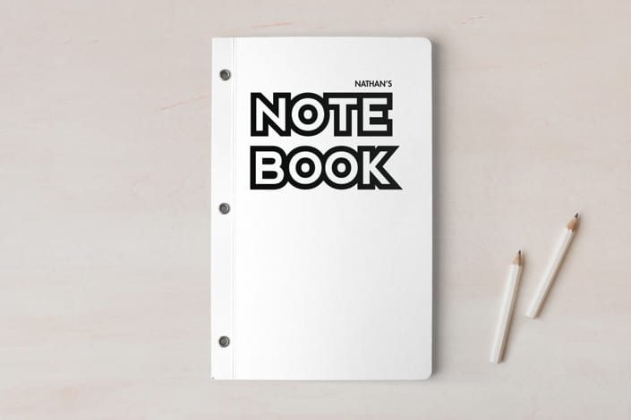 "Ccl Test" - Notebook in first by nathan glynn - Front