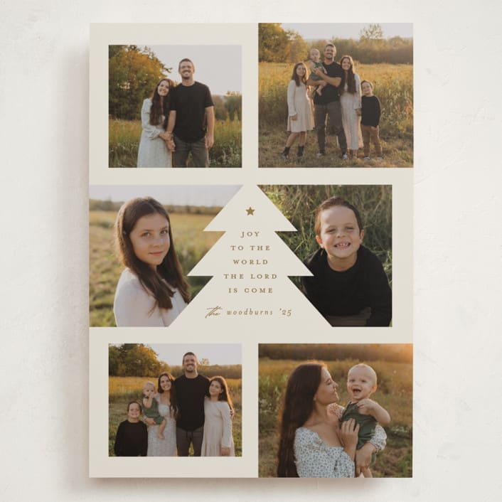 "bountiful joy" - Holiday Cards in Eggnog by Erica Krystek - Front