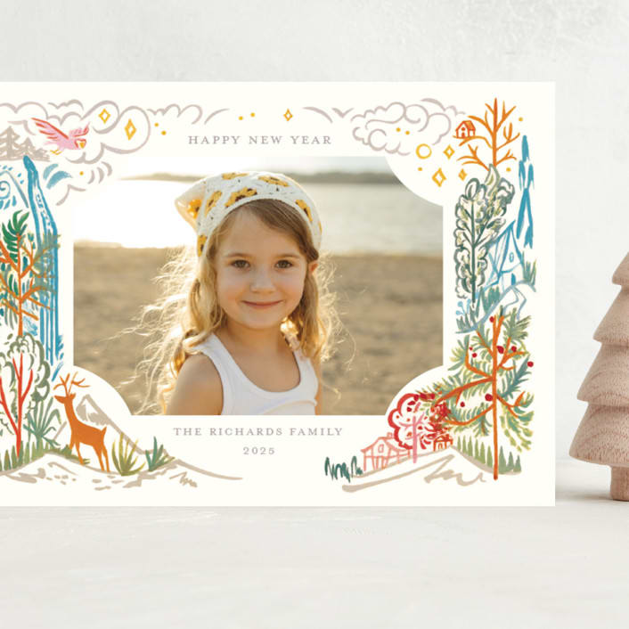 "Lush Forest" - Holiday Cards in Coast by Morgan Ramberg - Front