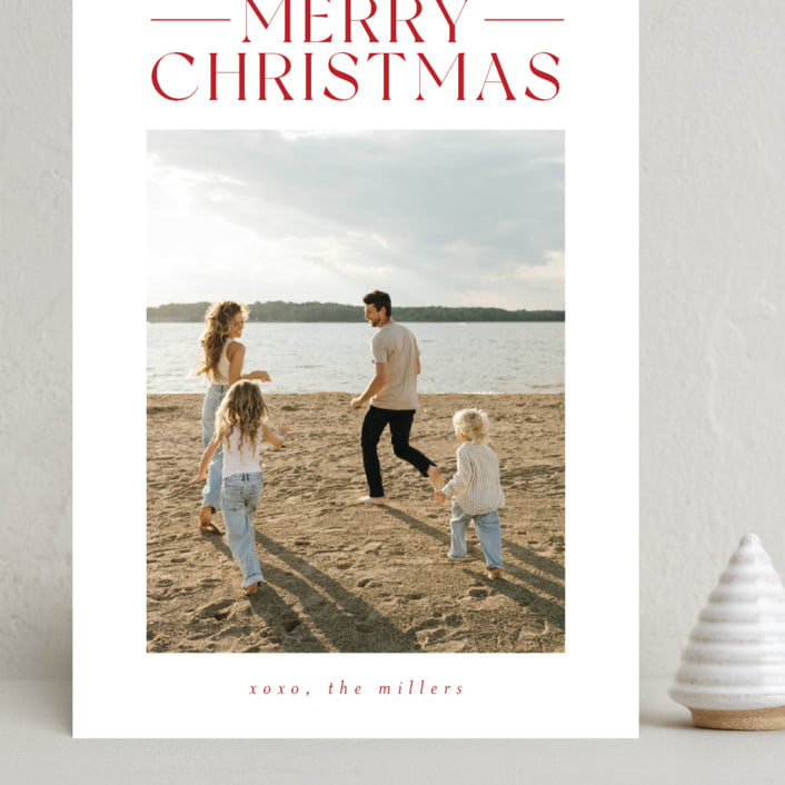 "Red" - Holiday Cards in Holly by Darryl Don Doctor - Front