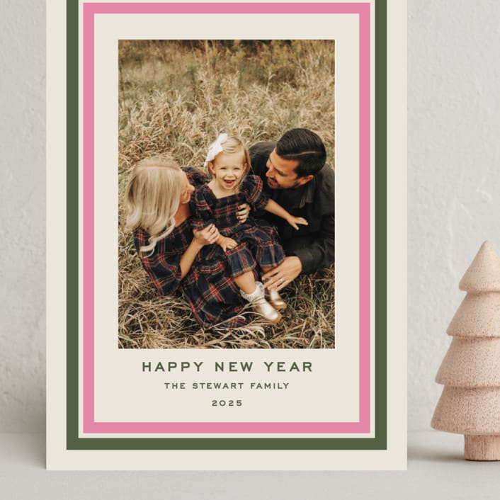 "Hudson" - Holiday Cards in Gumdrop by Megan Davis - Front