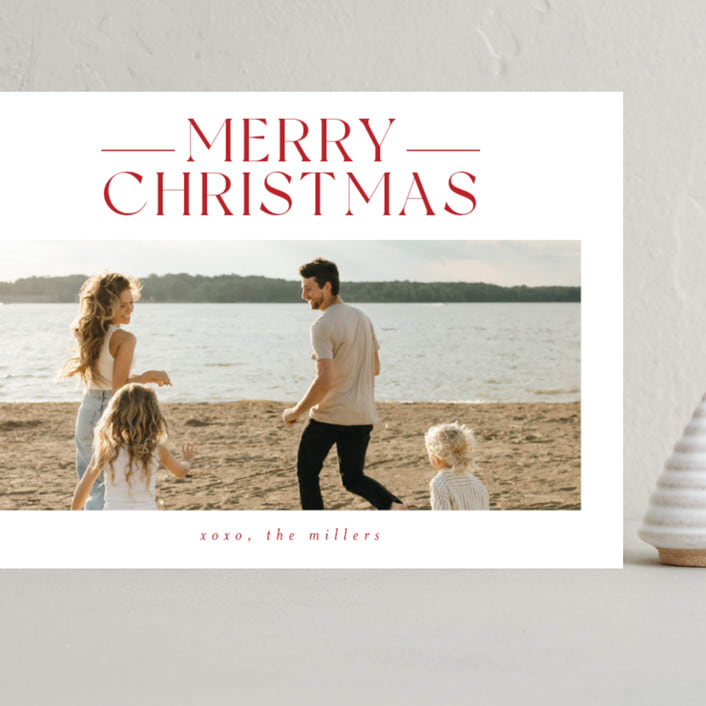 "Red" - Holiday Cards in Holly by Darryl Don Doctor - Front