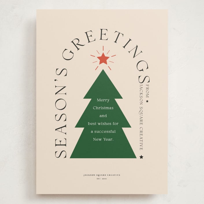 "joyfully" - Holiday Cards in Forest by Zove Ahhh - Front