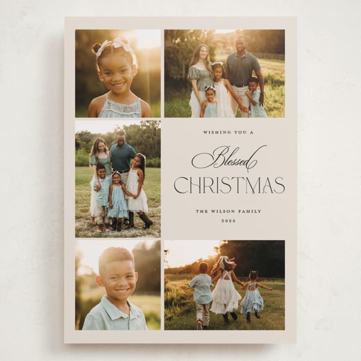 "Yuletide" - Holiday Cards in Eggnog by Benita Crandall - Front