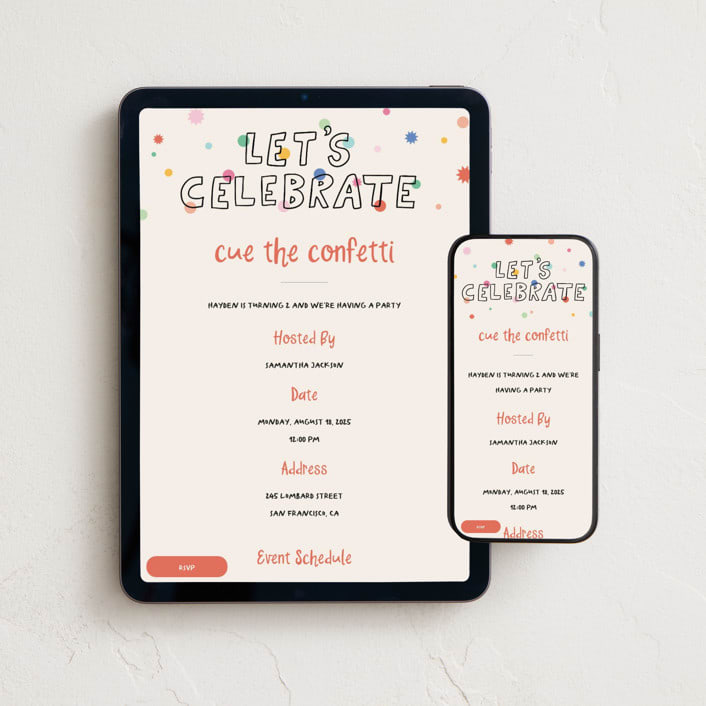 cue the confetti by Creo Study