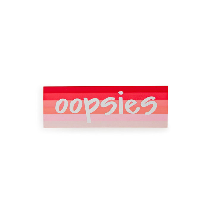 "Pink Oopsies Large Eraser - Set of 1" - Party Favors in pink by Jollity and Co
