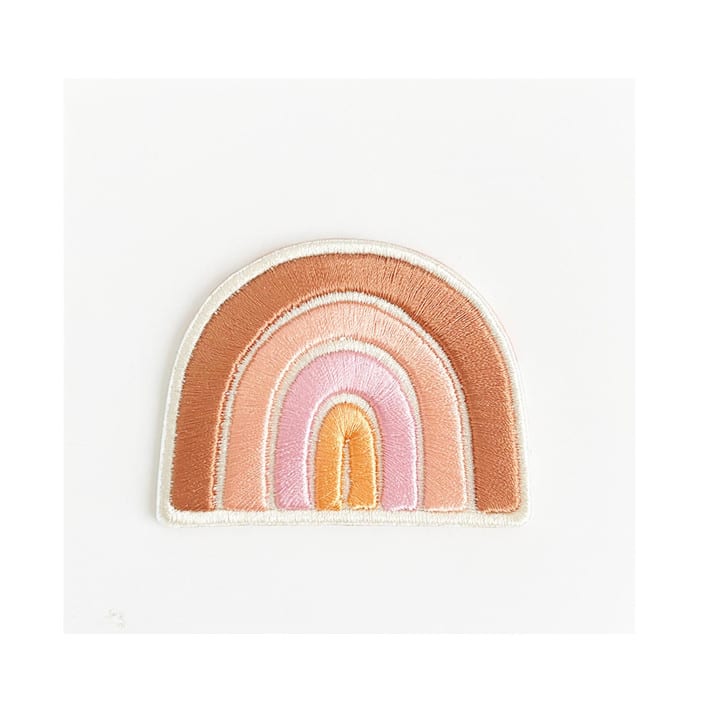 "Boho Rainbow Patch" - Patch in multicolor by Jollity and Co