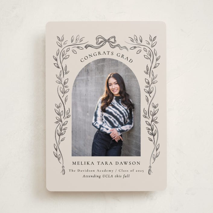 "chic" - Graduation Announcements in Ink by Petra Kern - Front