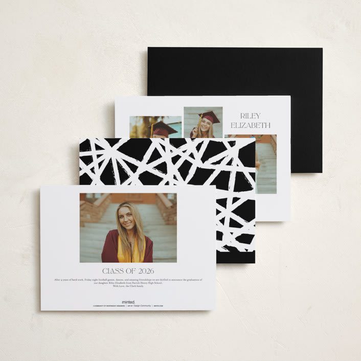 Graduate Grid Graduation Announcements by Lehan Veenker | Minted